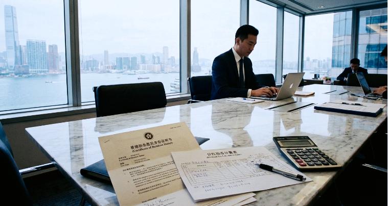 香港税务居民COR